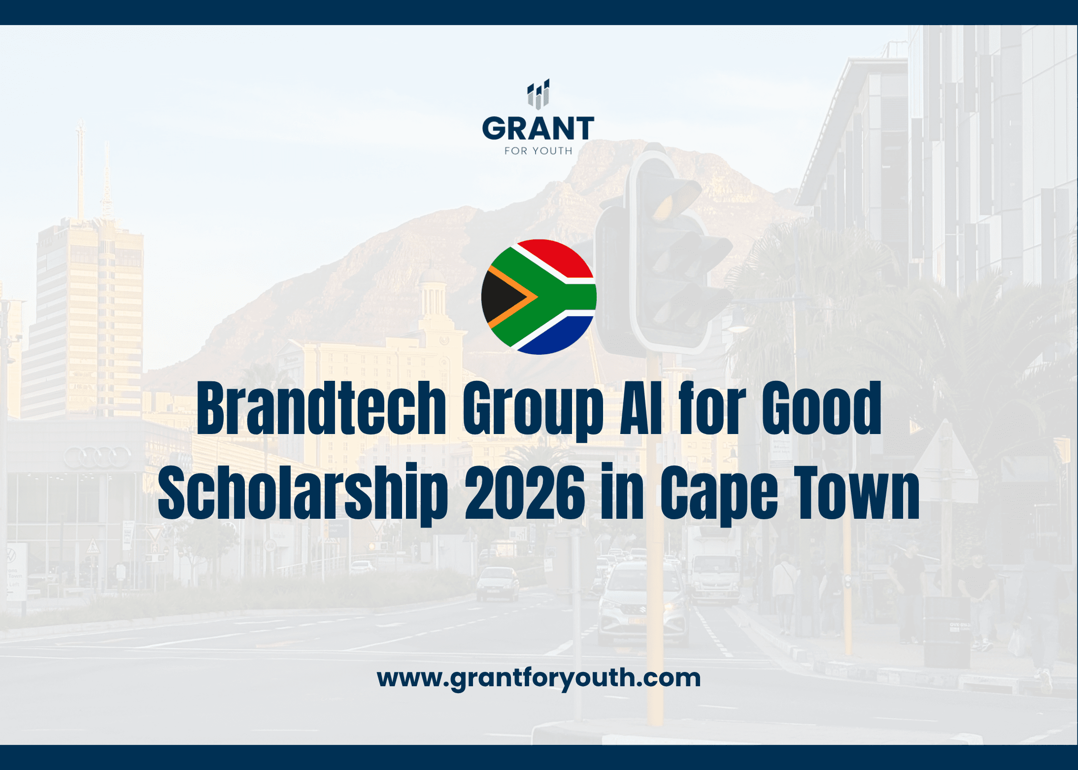 Brandtech Group AI for Good Scholarship 2026 in Cape Town